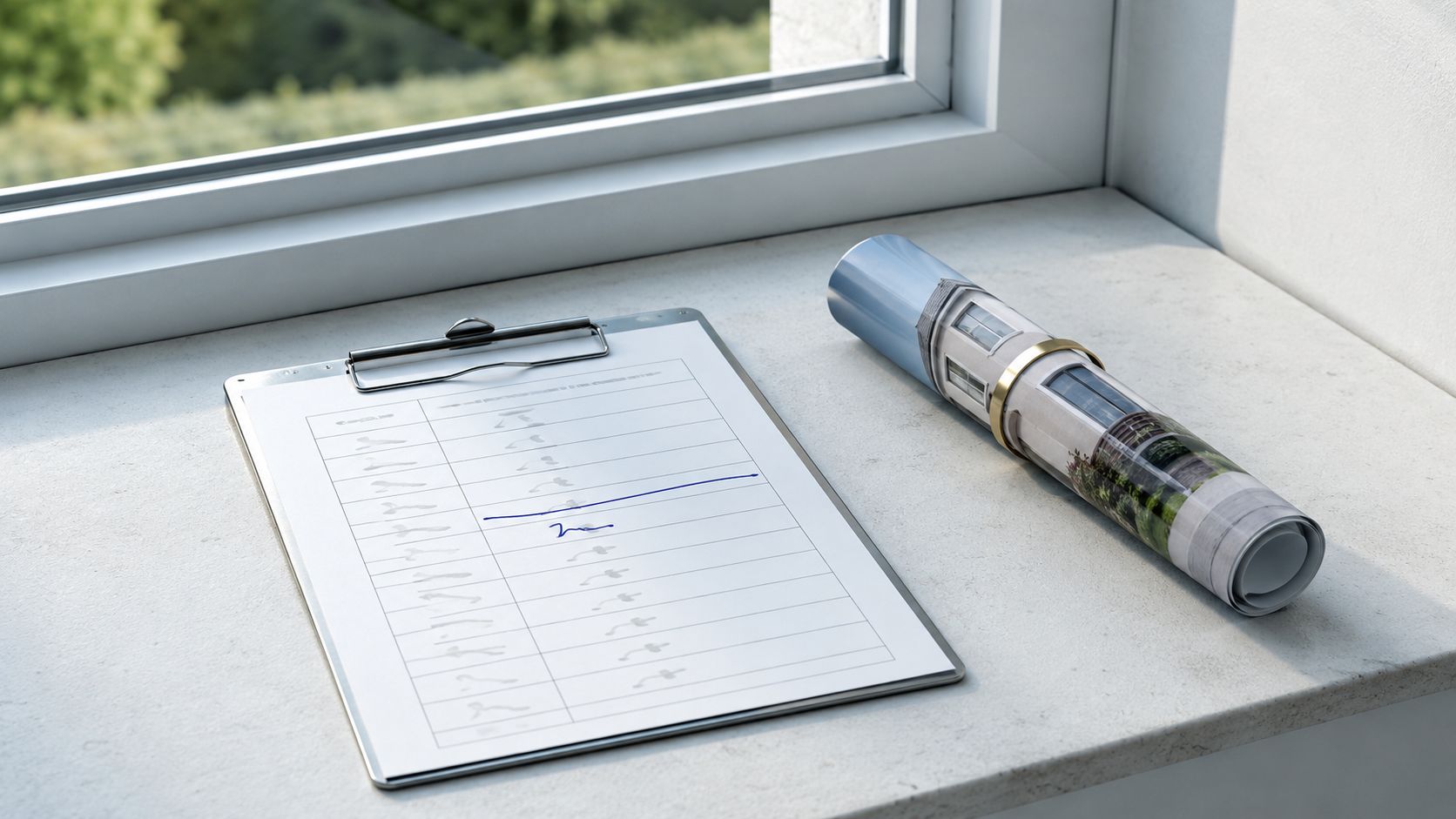 Makelaar-agenda met een vrijgekomen tijdslot op een zaterdagse kijkdag
