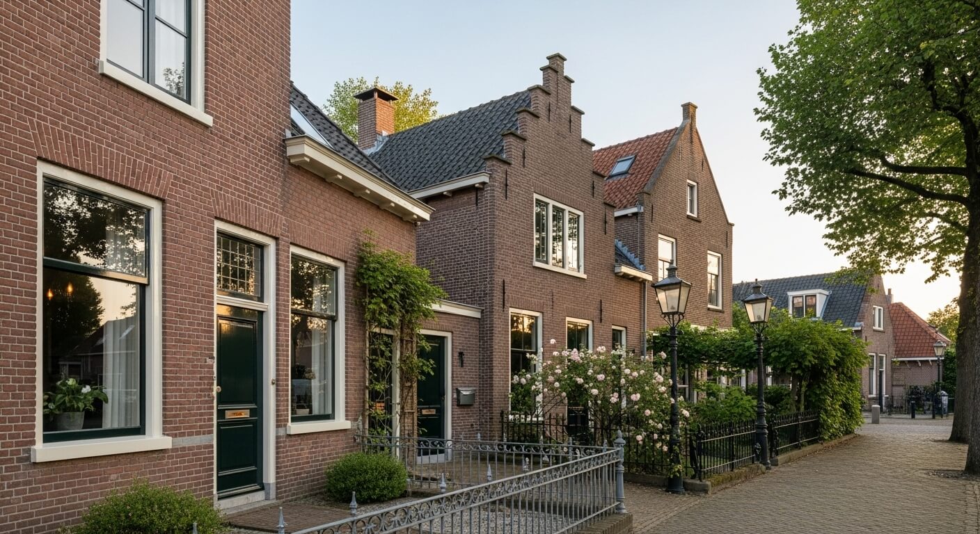 Stijlvol Nederlands grachtenpand