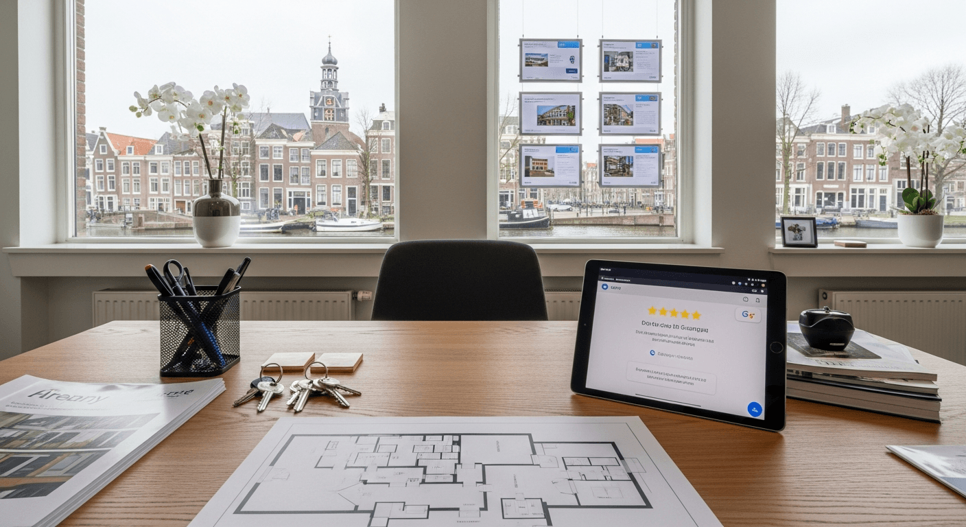 Meer Google reviews voor je makelaarskantoor: zo krijg je ze automatisch