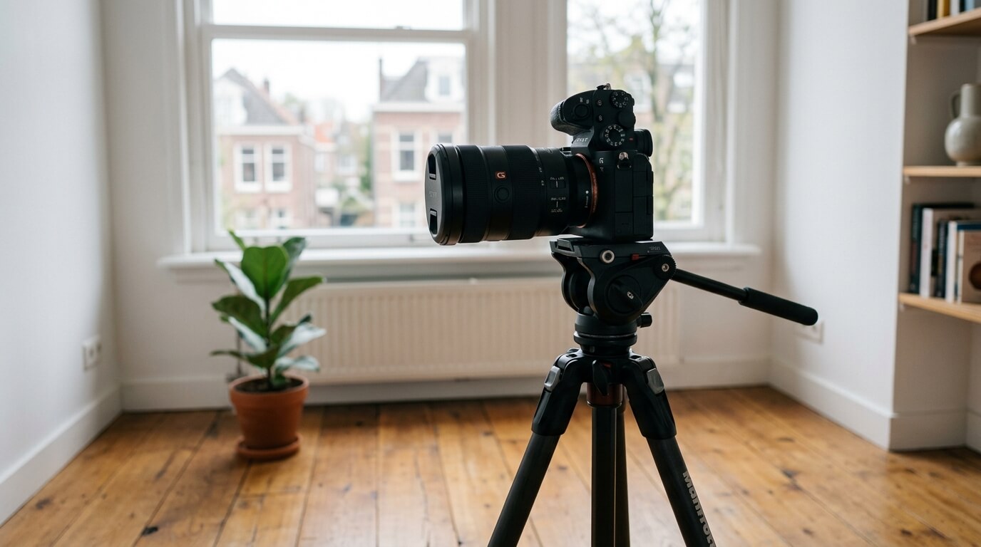 Lichte woonkamer met natuurlijk licht