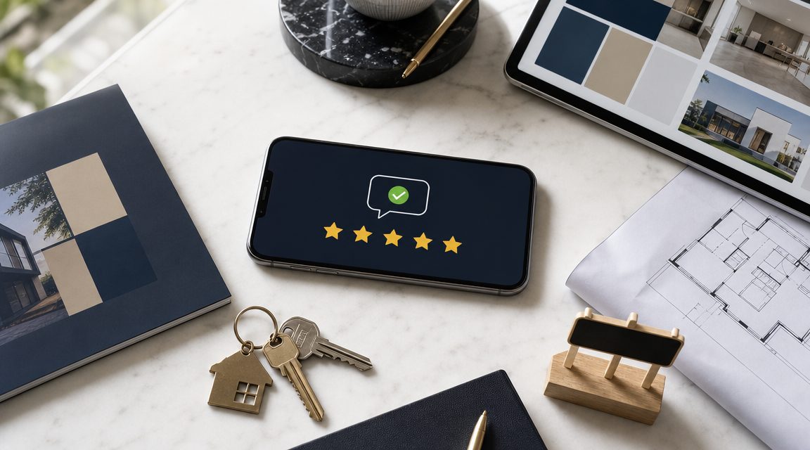 5-sterren reviews op smartphone